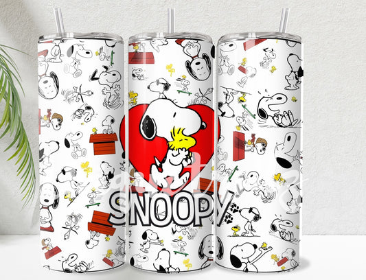 Cartoon Dog Show 20oz Tumbler