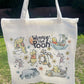 Bear and Friends Canvas Tote Bag
