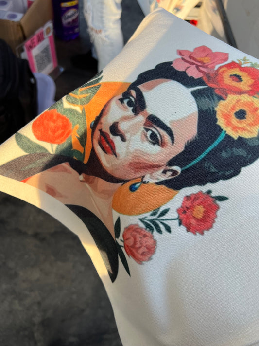 Frid@ Kahlo Mexican Canvas Tote Bag