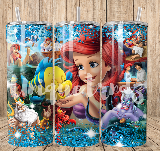 Princess Mermaid 20oz Tumbler