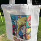 Anime Moon Girls Canvas Tote Bag