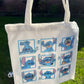Alien Guy only Canvas Tote Bag