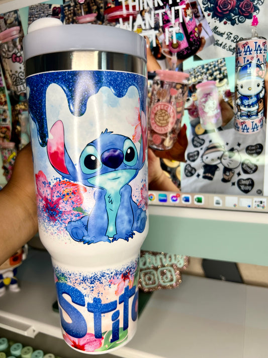 Alien Boy 40oz Tumbler Handle Dupe (Speaker)