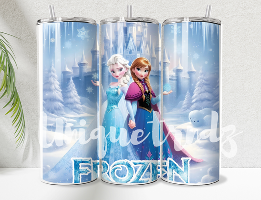 Ice Cold Princesses 20oz Tumbler