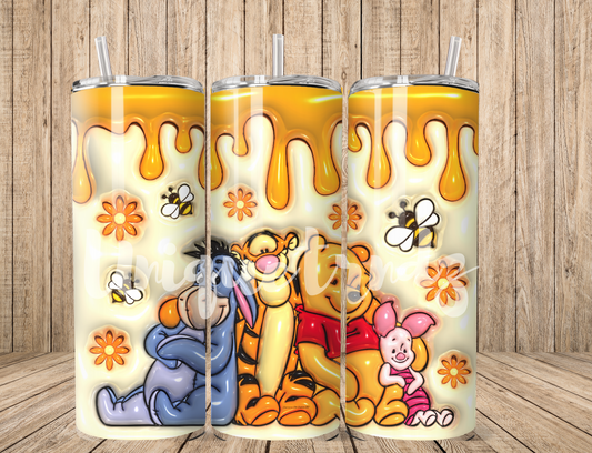 Bear And Friends 20oz Tumbler