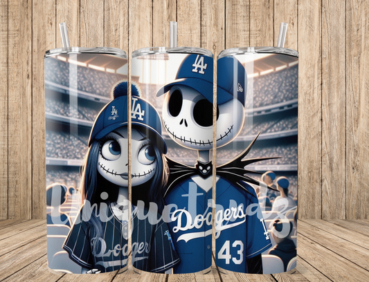 LA Skelton Couple Sport Team 20oz Tumbler