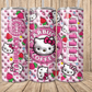 Kitty Strawberries and Polka Dots 20oz Tumbler