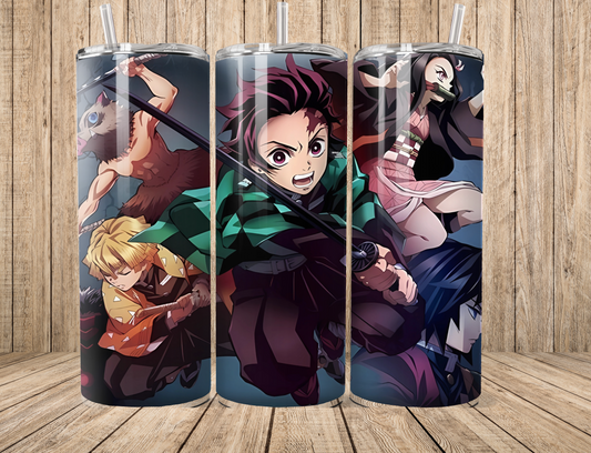 Demon Swords Man 20oz Tumbler