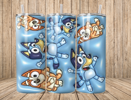 Sister Dog Family 20oz Tumbler