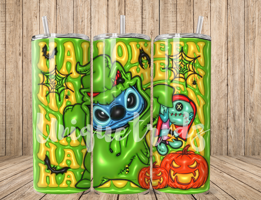 Space Alien Halloween boogie Monster 20oz Tumbler