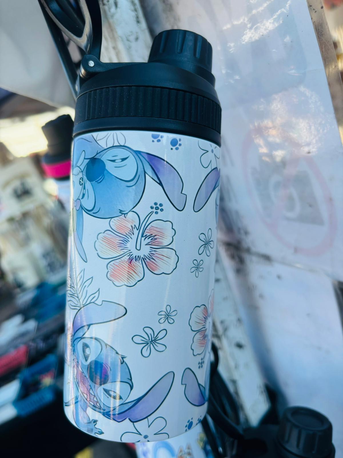12oz Alien Floral Tumbler Stainless Steel