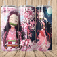 Anime Demon Girl with Cherry Blossom 20oz Tumbler