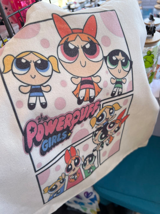 Puff Girls Canvas Tote Bag