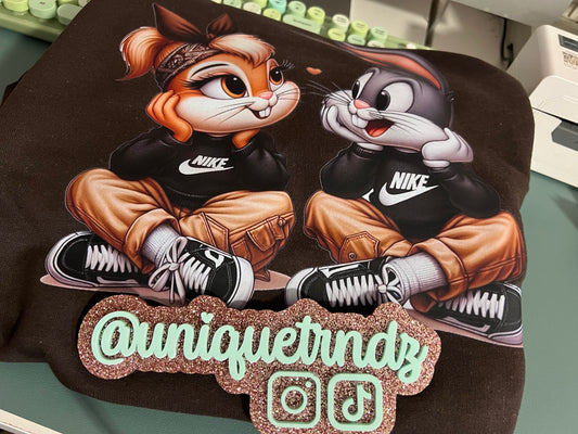 Bunny love Crewneck