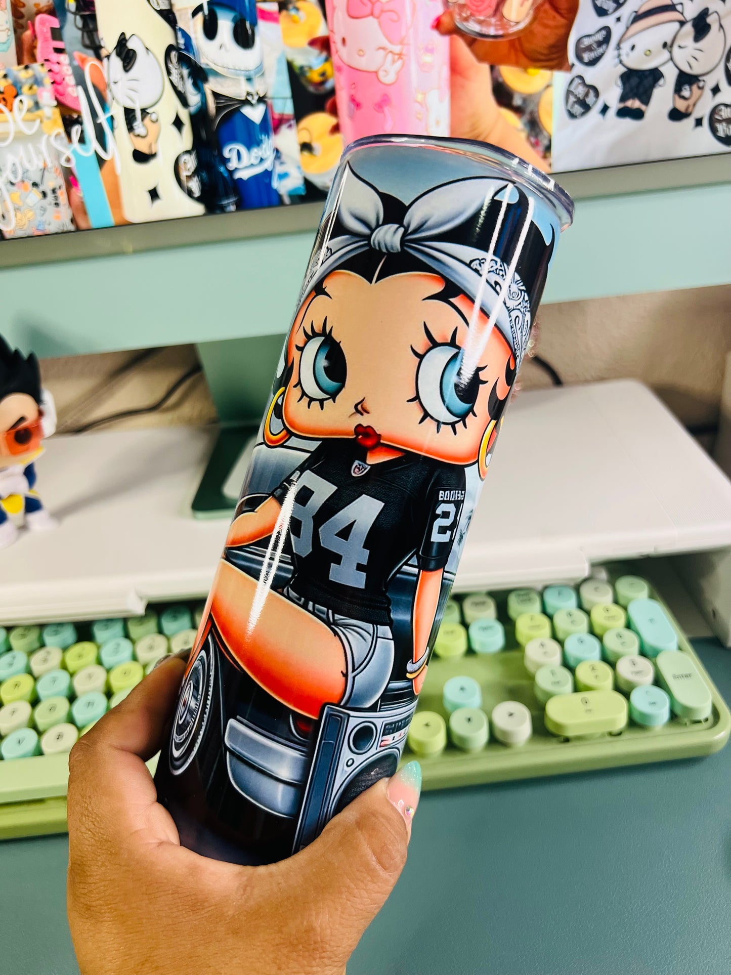 Betty Team Sport on Car 20oz Tumbler