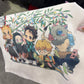 Mini Demon Anime Canvas Tote Bag