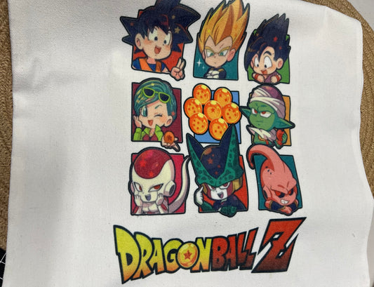 Anime Dragon Characters Canvas Tote Bag