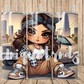 Chicana girl with Dunks 20oz Tumbler
