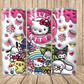 Cute Kawaii Characters 3D Fluffy 20oz Tumbler