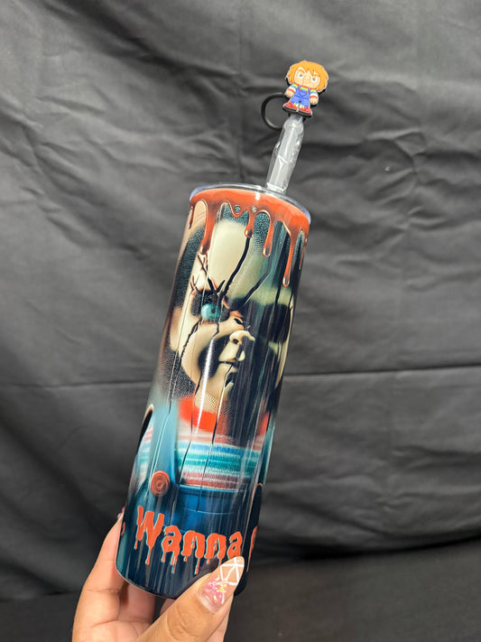 New Wanna Play Doll Straight 20oz Tumbler