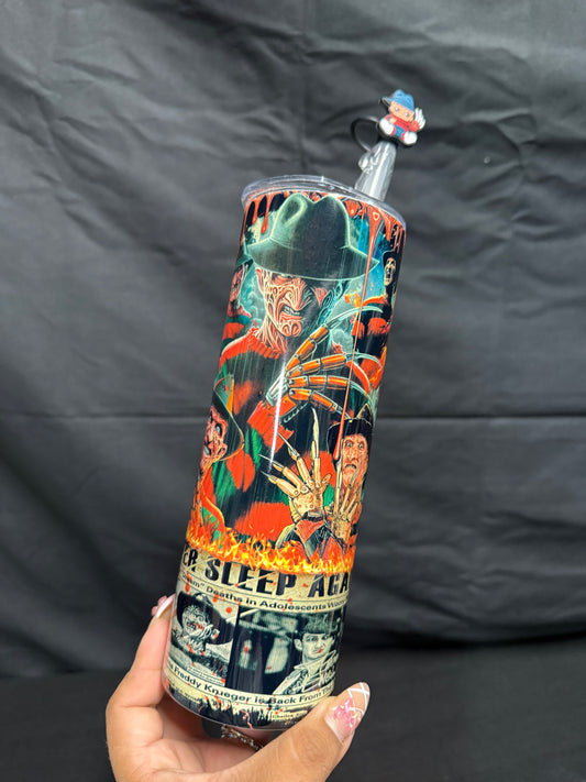 Freddy Claws Horror Straight 20oz Tumbler