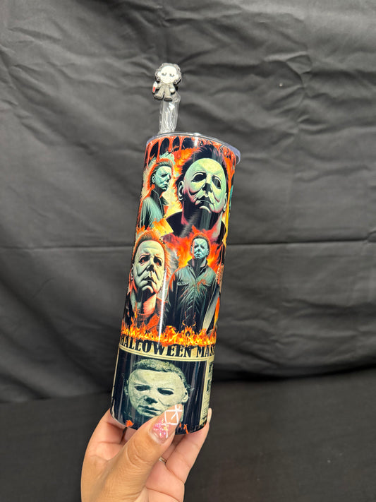 New Halloween Killer Bloody Straight 20oz Tumbler