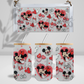 Mouse Couple Valentines Edition 16oz Glass Cup