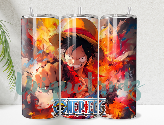 Anime Straw Hat  20oz Tumbler