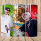 Mexican Singer Pluma with Flag 20oz Tumbler
