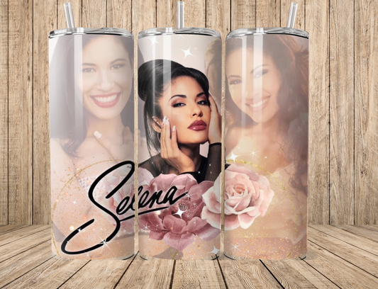 Selina Mexican Artist Singer 20oz Tumbler