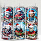 Horror Characters in Christmas Attire Movie 20oz Tumbler