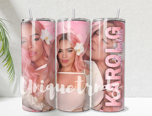 Columbian Spanish Singer with Name 20oz Tumbler