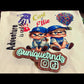 Baseball  Fans Balloon Lovers Canvas Tote Bag