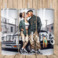 Chicano Couple Kissing in Front of Car 20oz Tumbler
