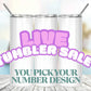 Live Sales on IG Straight 20oz Tumbler (#1-90)