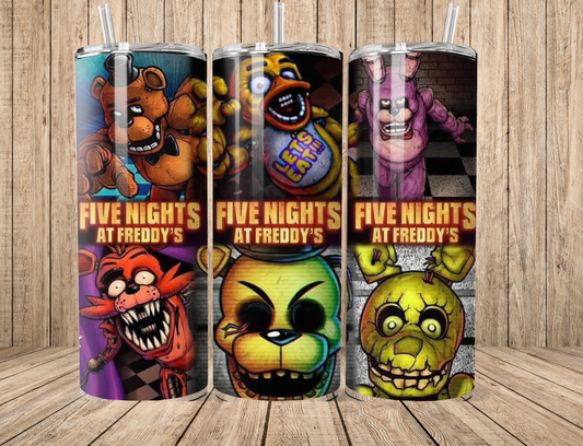 Five Nights Monster Teddy Bears 20oz Tumbler