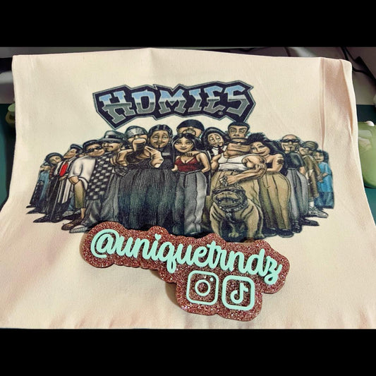 Homies Canvas Tote Bag
