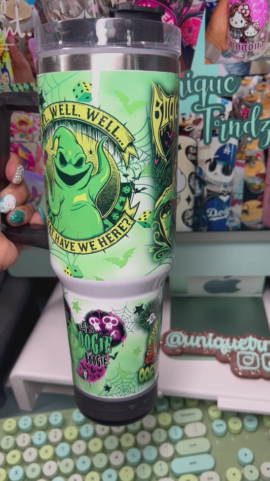 Oogie 40oz Tumbler Handle Dupe (SPEAKER)