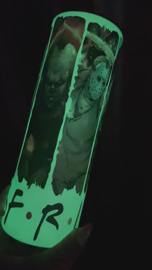 Betty Boo 20oz Tumbler in (Glow in Dark)