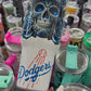 L.A. Baseball Skull 40oz Tumbler Handle Dupe (SPEAKER)