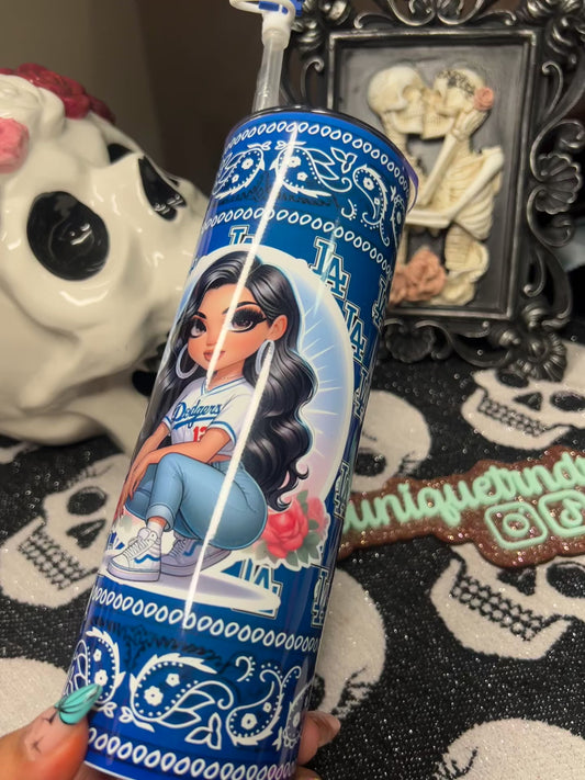 L.A. Baseball Chicana Sport Team 20oz Tumbler