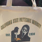 College University Canvas Tote Bag