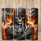 Black Vegas Skull Football Team 20oz Tumbler