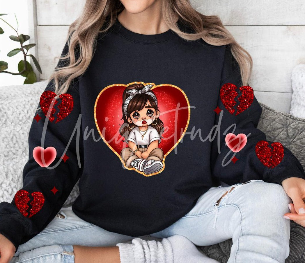 Sad Girl Crewneck