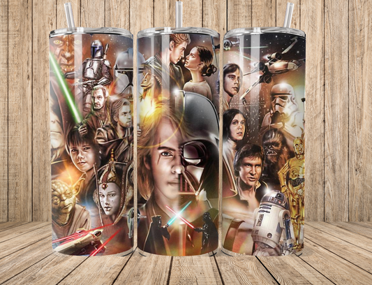 Vintage Space Movie 20oz Tumbler