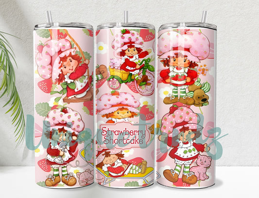 Shortcake Show in Pink  20oz Tumbler