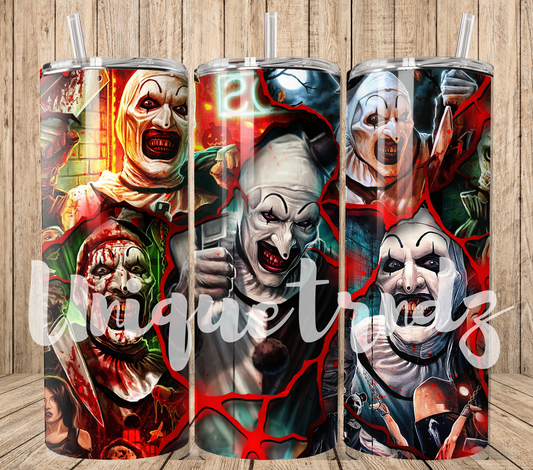 Horror Clown Movie 20oz Tumbler